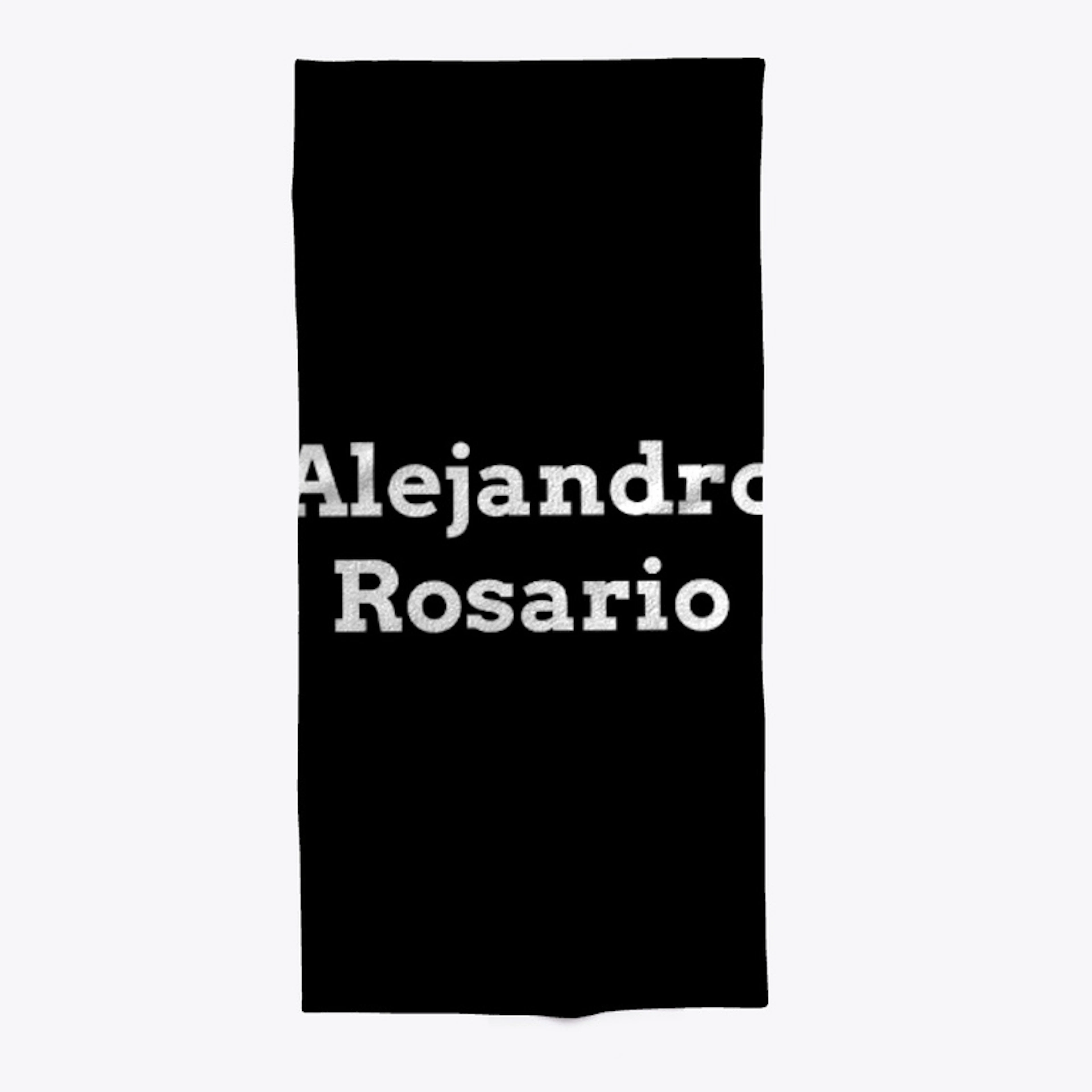 Alejandro Rosario Merch Logo