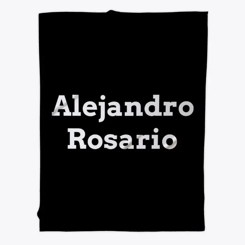 Alejandro Rosario Merch Logo