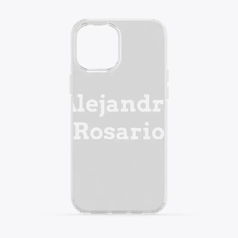 Alejandro Rosario Merch Logo